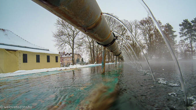Téli termál teszt: Tiszaörs Fürdő termálstrand