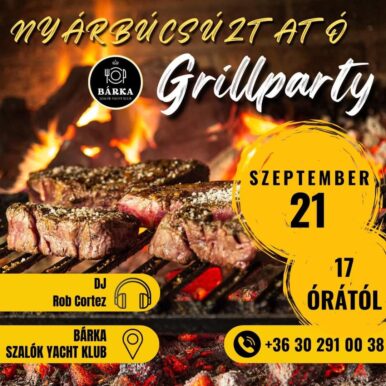 Nyárbúcsúztató grillparty – Abádszalók