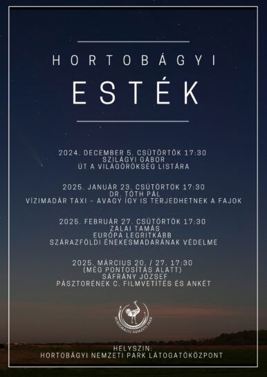 “Hortobágyi Esték” – Vízimadár taxi