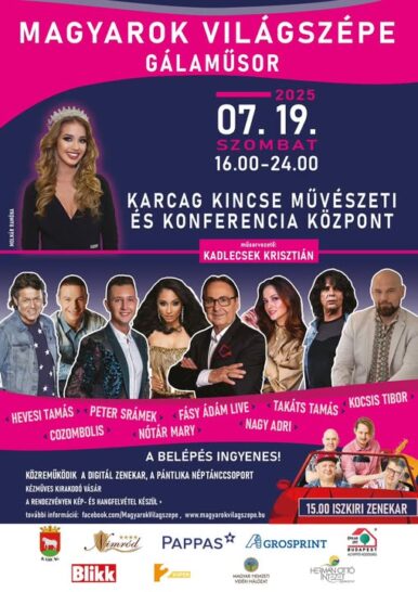 Magyarok Világszépe Gálaműsor – Karcag