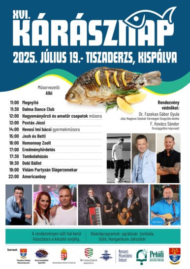 XVI. Kárásznap 2025 – Tiszaderzs