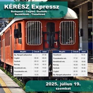Kérész Expressz – Tiszafüred